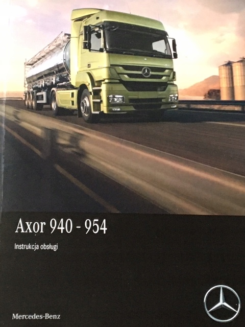 MERCEDES AXOR 940 954 polska instrukcja obslugi