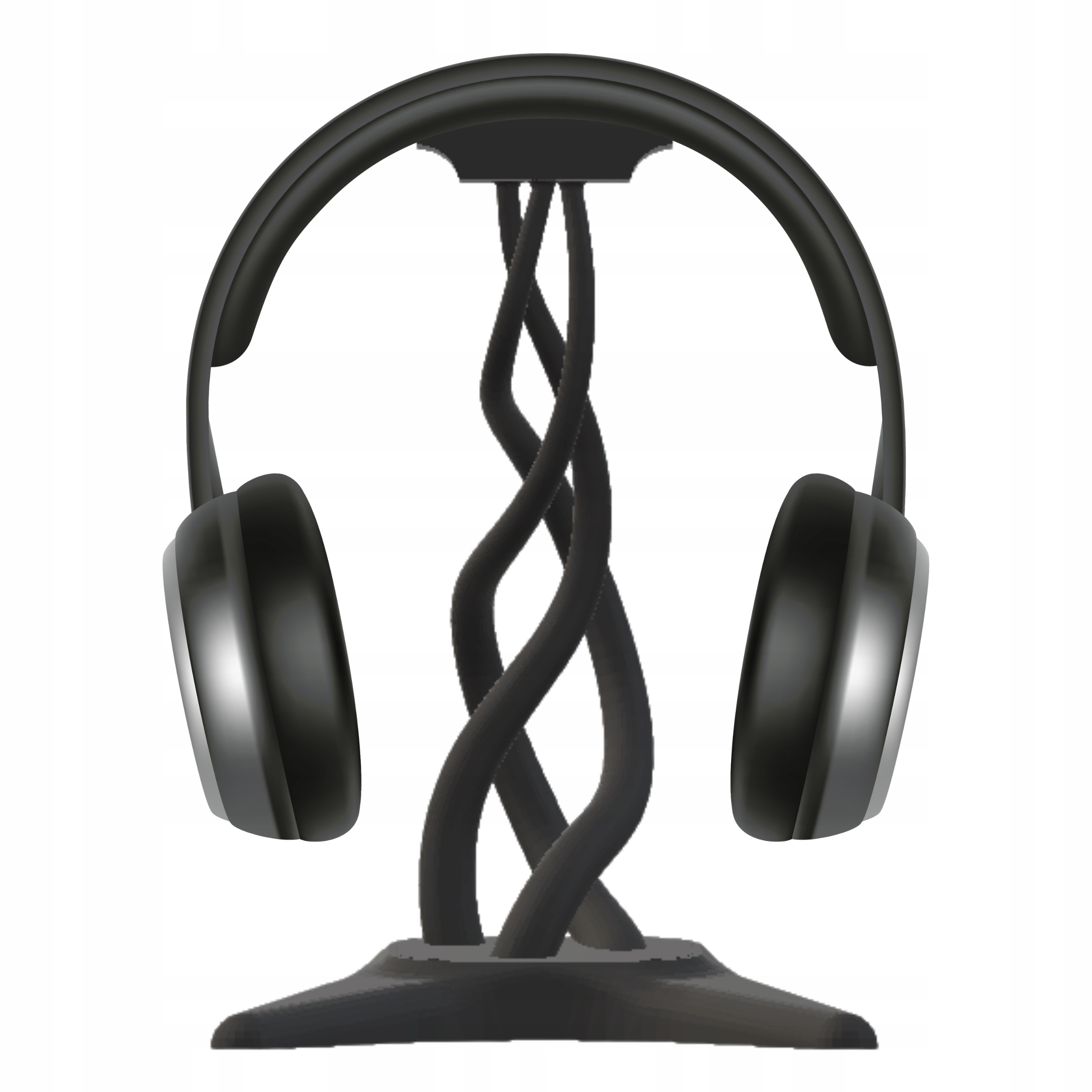 Stojak Biurowy Na Słuchawki Nauszne Duży Minimalistyczny XXL