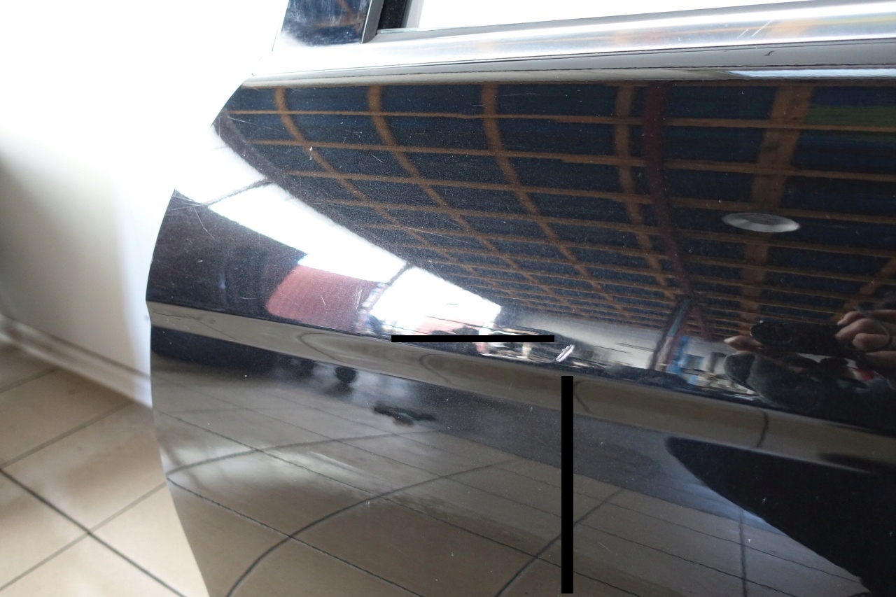 Mercedes-Benz C-Klasse W204 Tür Hinten Links Limousine Door Porta Porte - Thumbnail 8