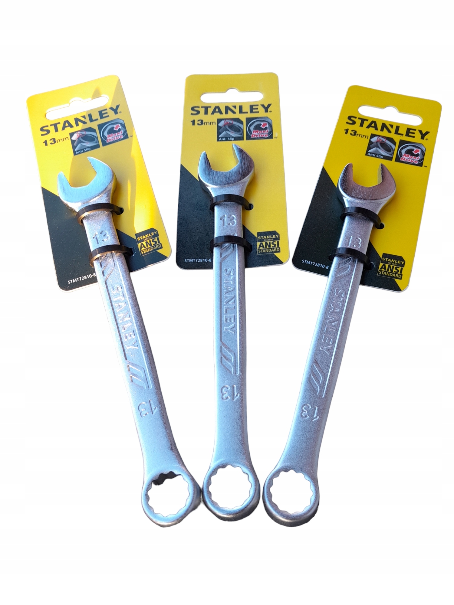 

Stanley Klucz Płasko Oczkowy 13MM Hd Płaski Set 3