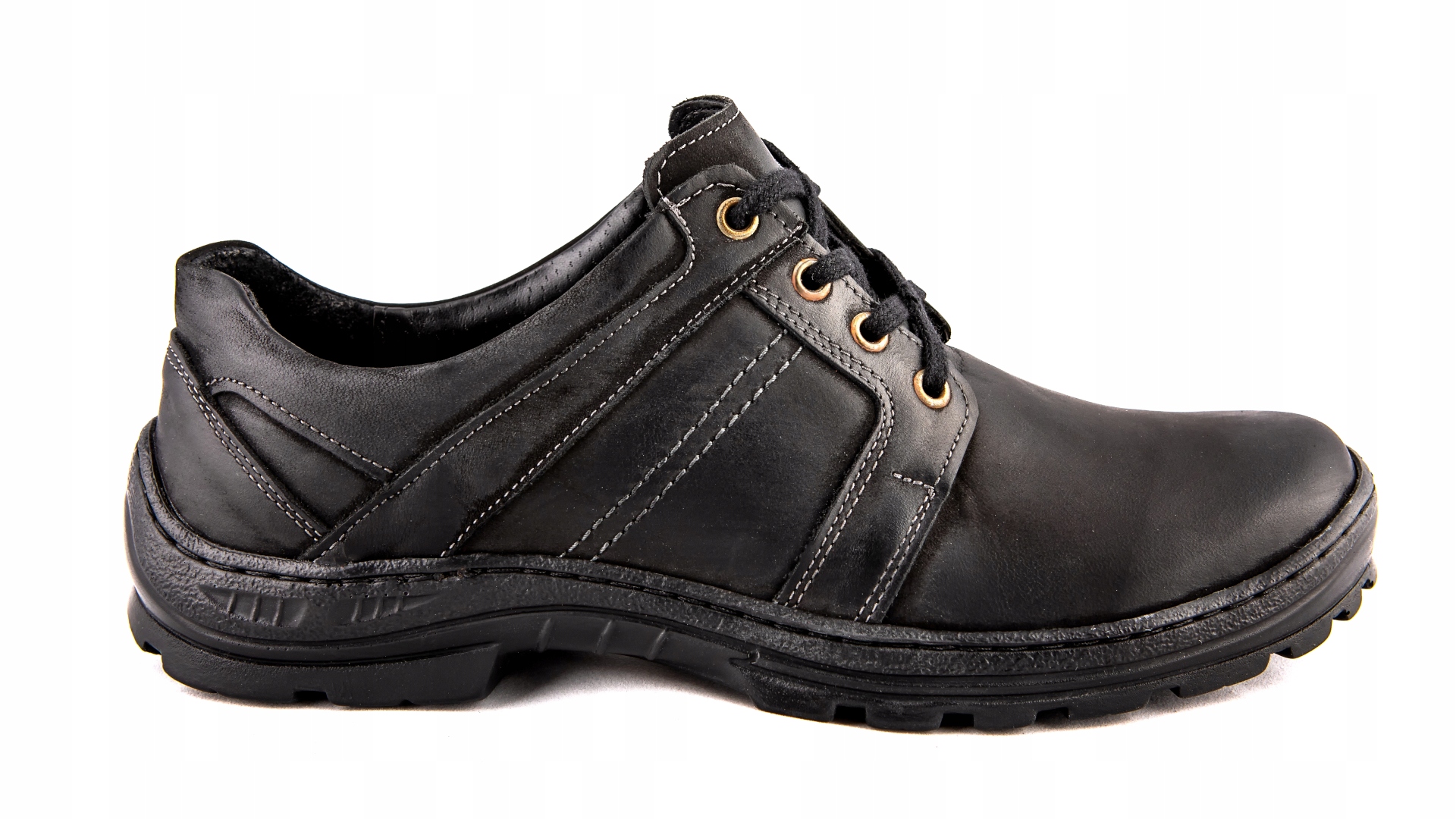 

Półbuty męskie Polskie buty skórzane szyte 44