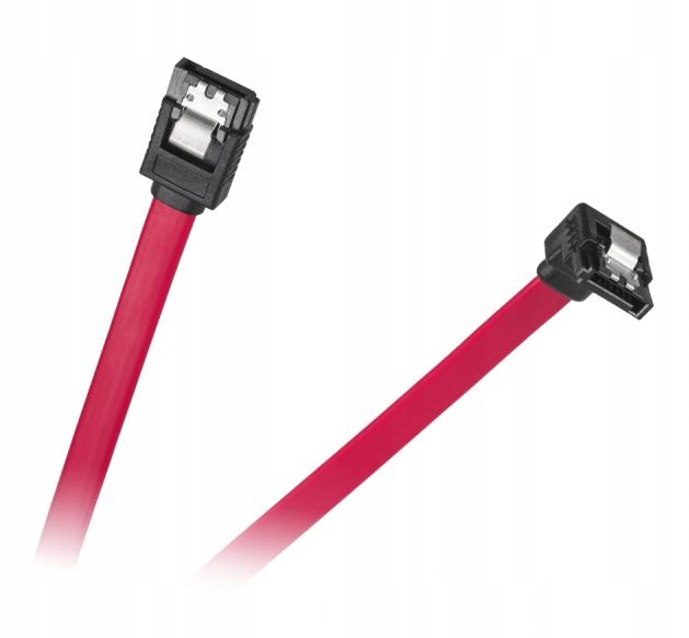 

Kabel Sata wtyk prosty wtyk kątowy 0.5 m