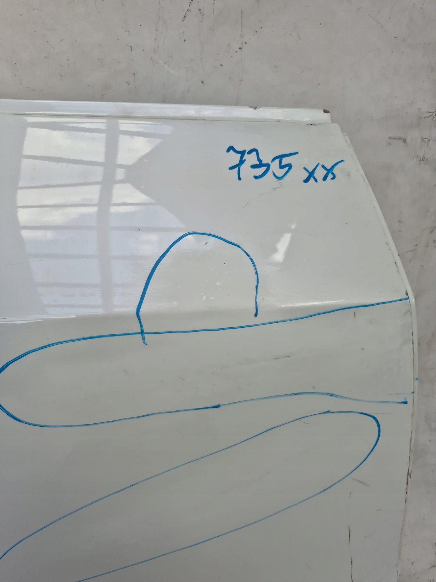 TESLA MODEL 3 17-> Tür heck hinten rechts