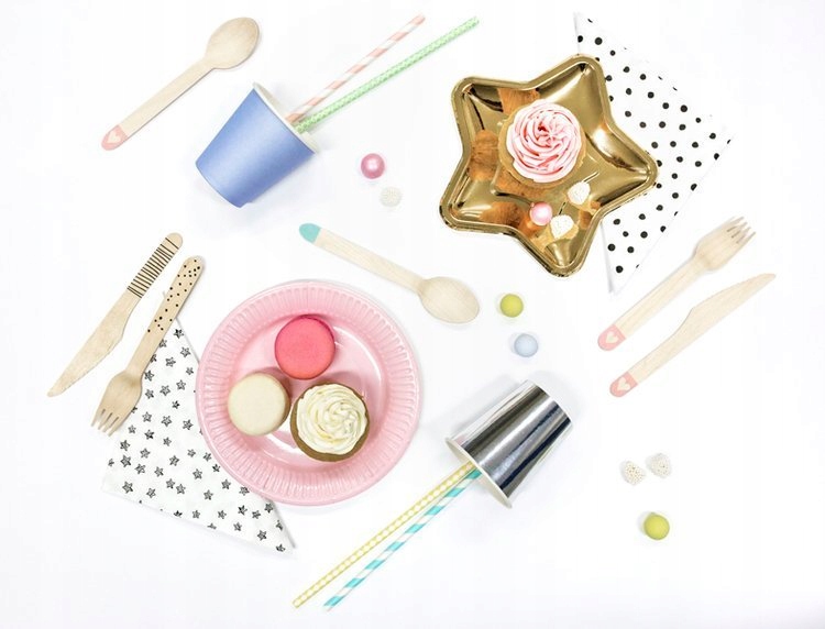 SŁOMKI PAPIEROWE BŁĘKITNE W PASKI URODZINY ROCZEK URODZINOWE 10 sztuk EAN (GTIN) 5901157494344