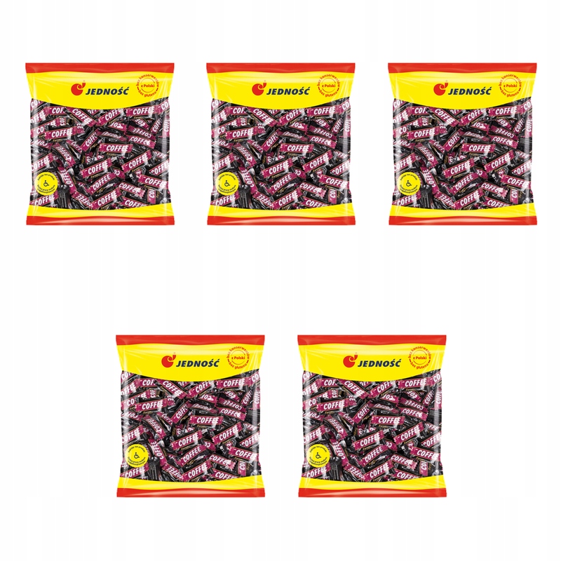 Jedność Karamelky Coffee 1kg X5
