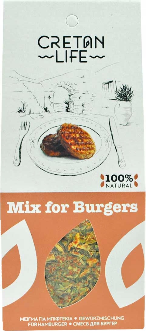 

Mix przypraw do burgera Cretan Life 50g