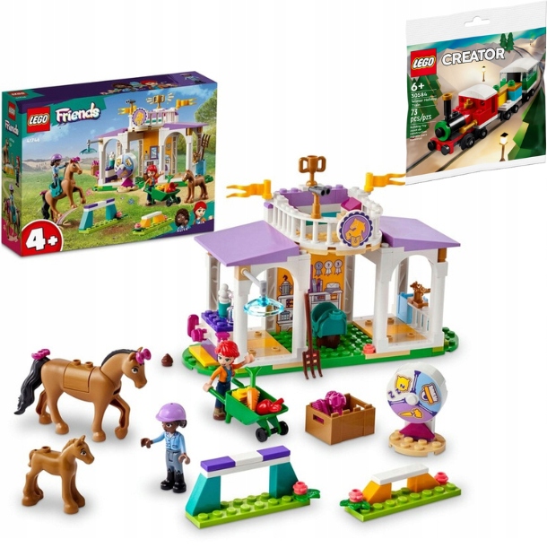 Lego Friends Výcvik Koní Heartlake 41746 Lego 30584 Vánoční Sada