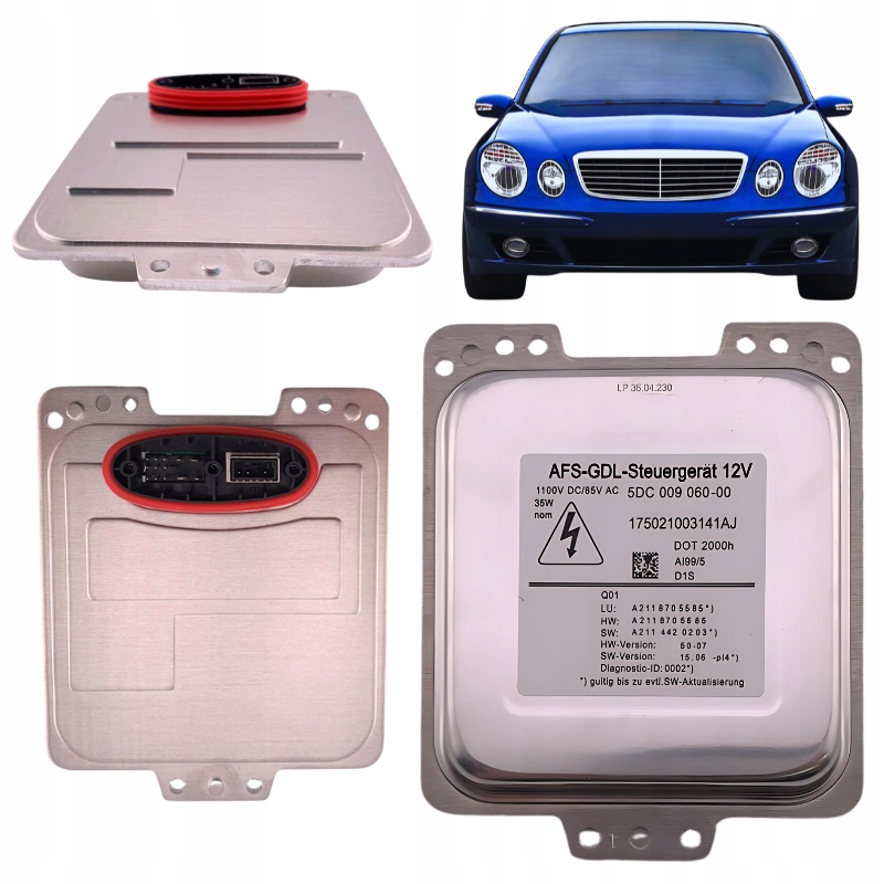 Měnič Napětí pro lampy Xenon pro Mercedes Klasa E W211 S211 Porche 5DC00906000