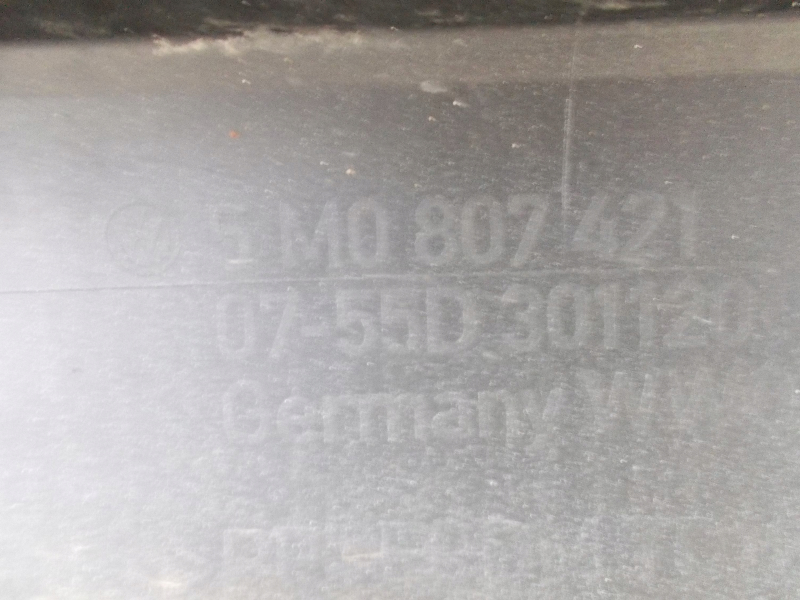 VW GOLF V plusz lökhárító hátsó 5M0807421