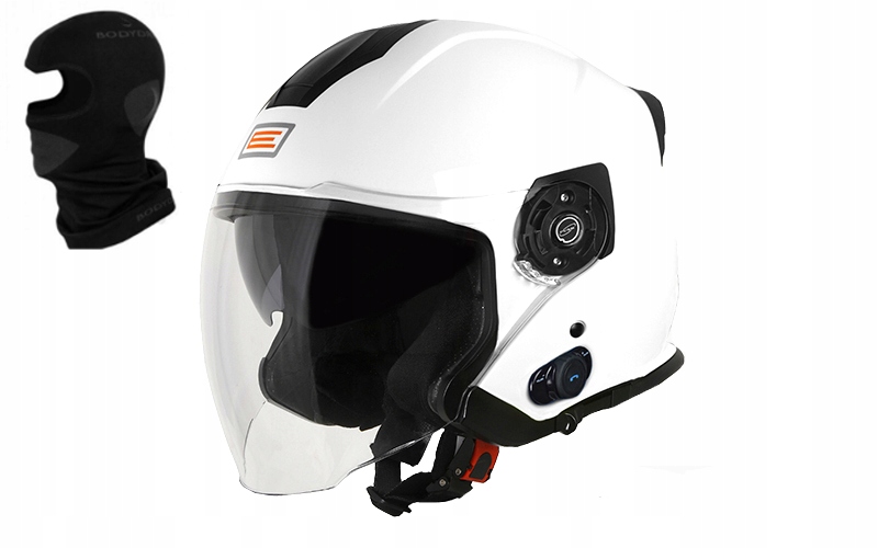 Kask otwarty z interkomem Origine Palio 2.0 White