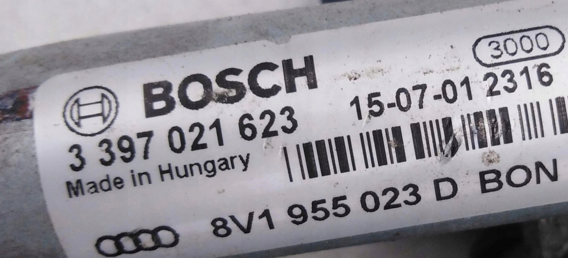 8V1955023D Wischergestänge AUDI A3 8V EU