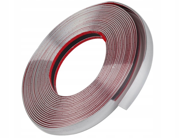 LISTWA SAMOPRZYLEPNA TAŚMA CHROM CHROMOWANA 15M EAN (GTIN) 5904474020890