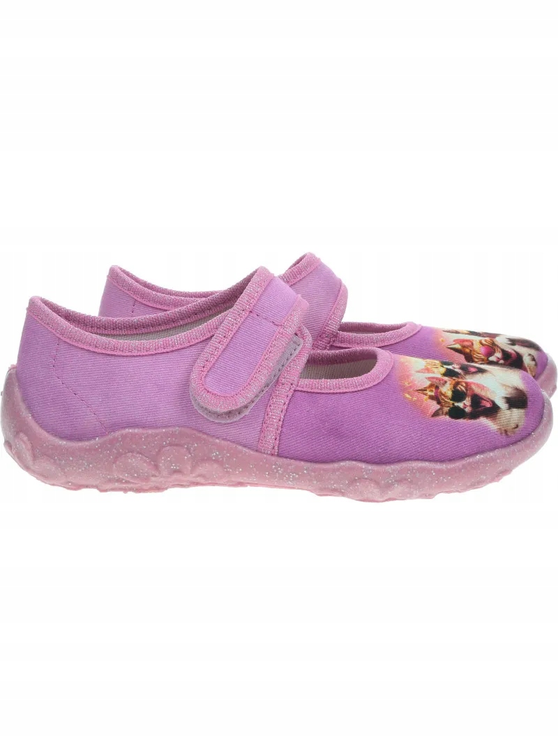 Kapcie z Kotkami Superfit Bonny 1-000281-5550 24