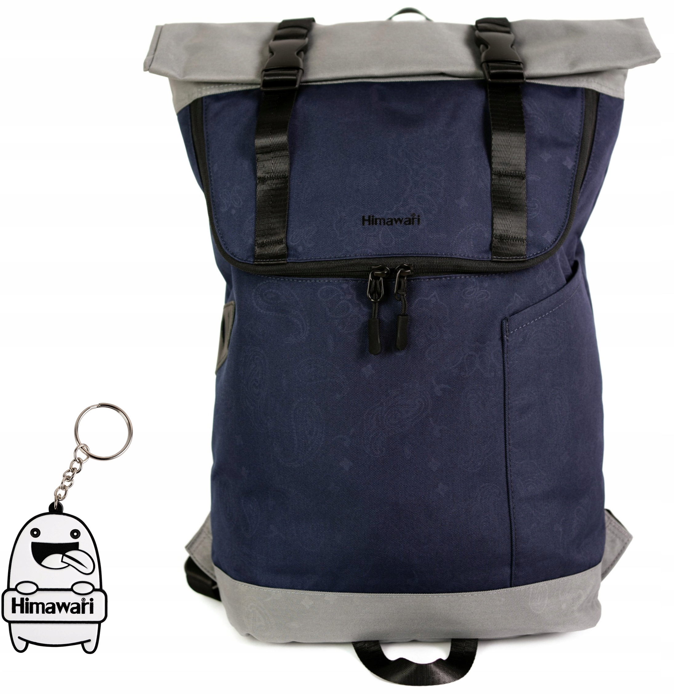 Batoh Himawari Roller XL – cestovní, sportovní, prostorný, tmavě modrý