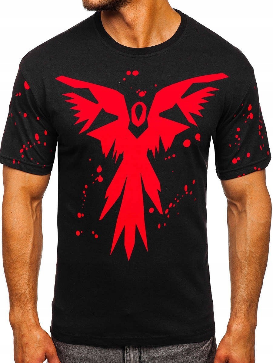 

T-shirt Męski Koszulka Czarna 300 Rozmiar_xl