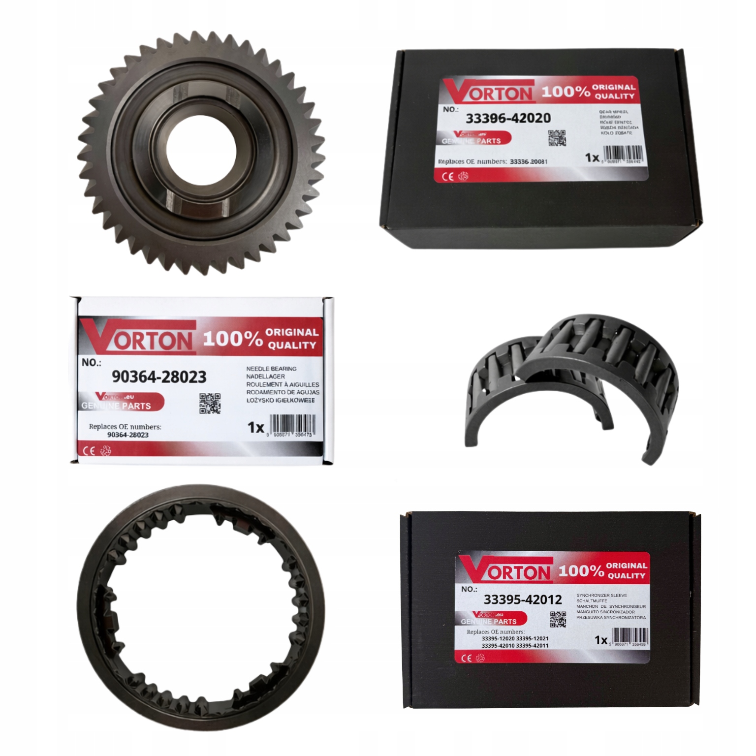 Ozubené kolo Posunovač Ložisko 5 rychlostní Toyota Avensis Camry Corolla RAV4