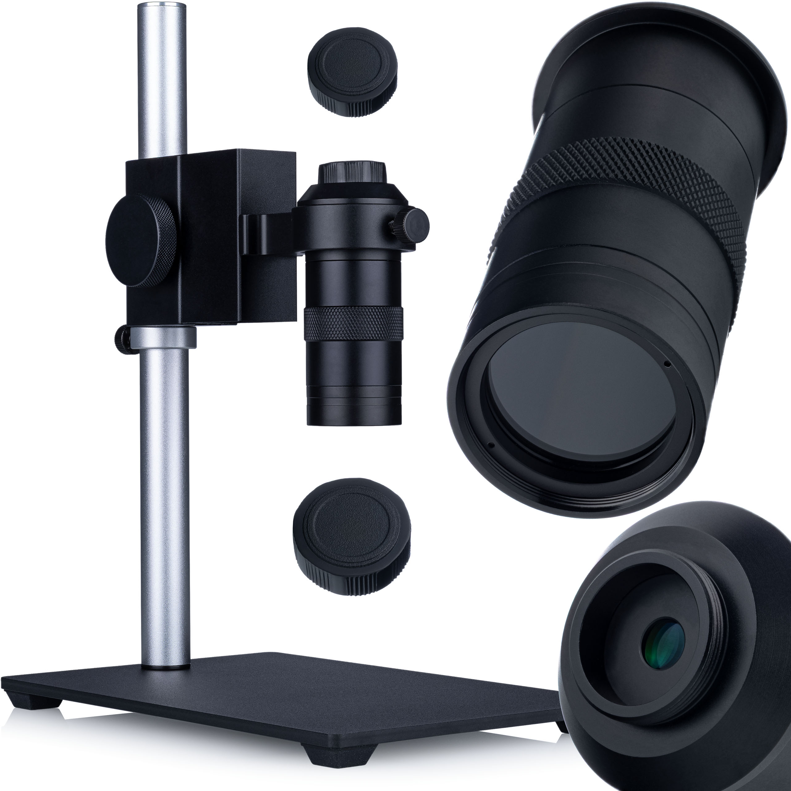 Základna Pro Digitální Mikroskop, Objektiv 100X Planets Pro C-mount Pod Kameru