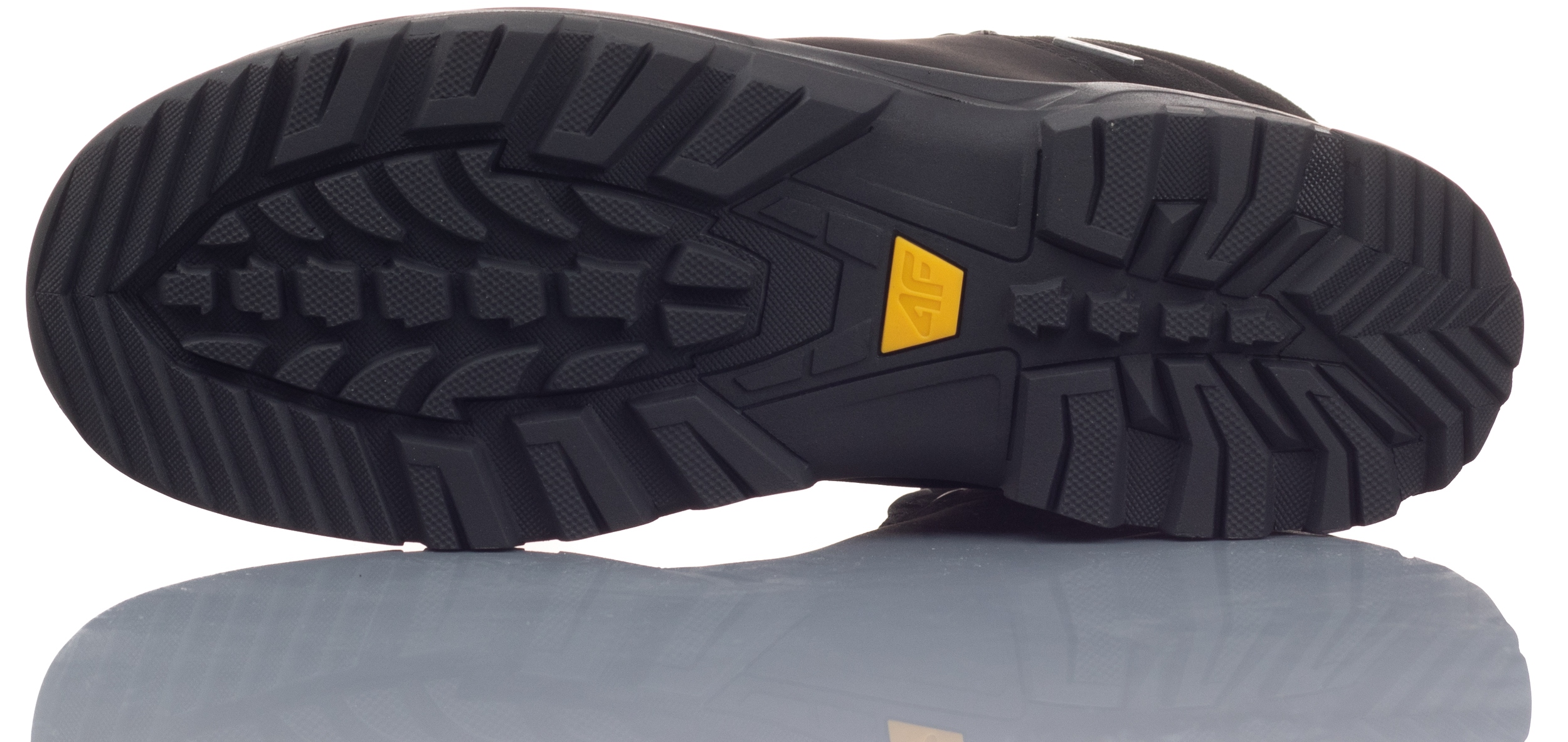 BUTY DAMSKIE 4F ZIMOWE SKÓRZANE OCIEPLANE R-36 Model SPORTSTYLE WODOOPORNE ZAMSZOWE WYGODNE W GÓRY