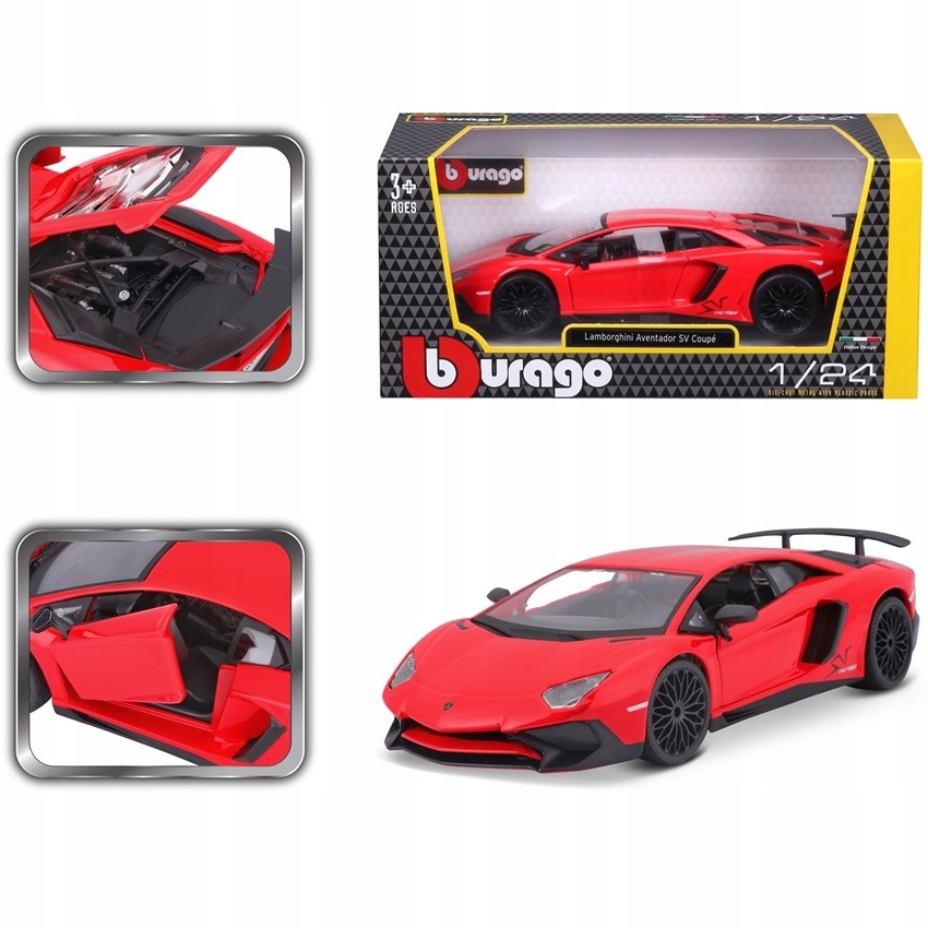Lamborghini Aventador LP 750-4 1:24 Bburago 21079 Skala 1:24