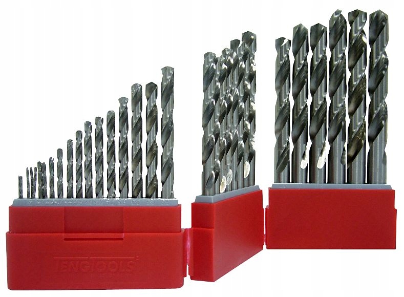Zestaw wierteł co 0,5 mm 1-13.mm Teng Tools