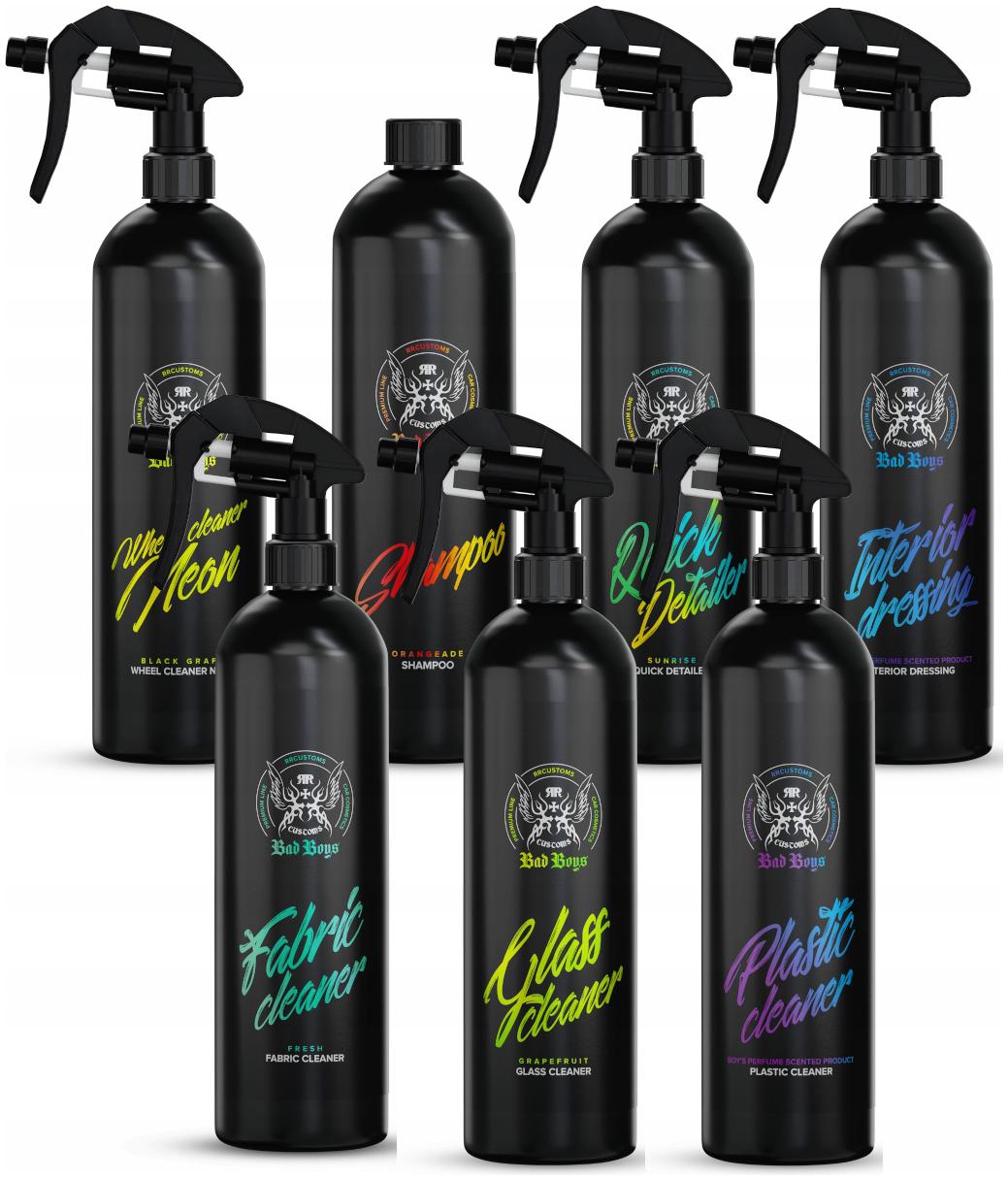 RR Customs RRC Bad Boys Mega Zestaw Kosmetyków Do Auta Detailing Prezent