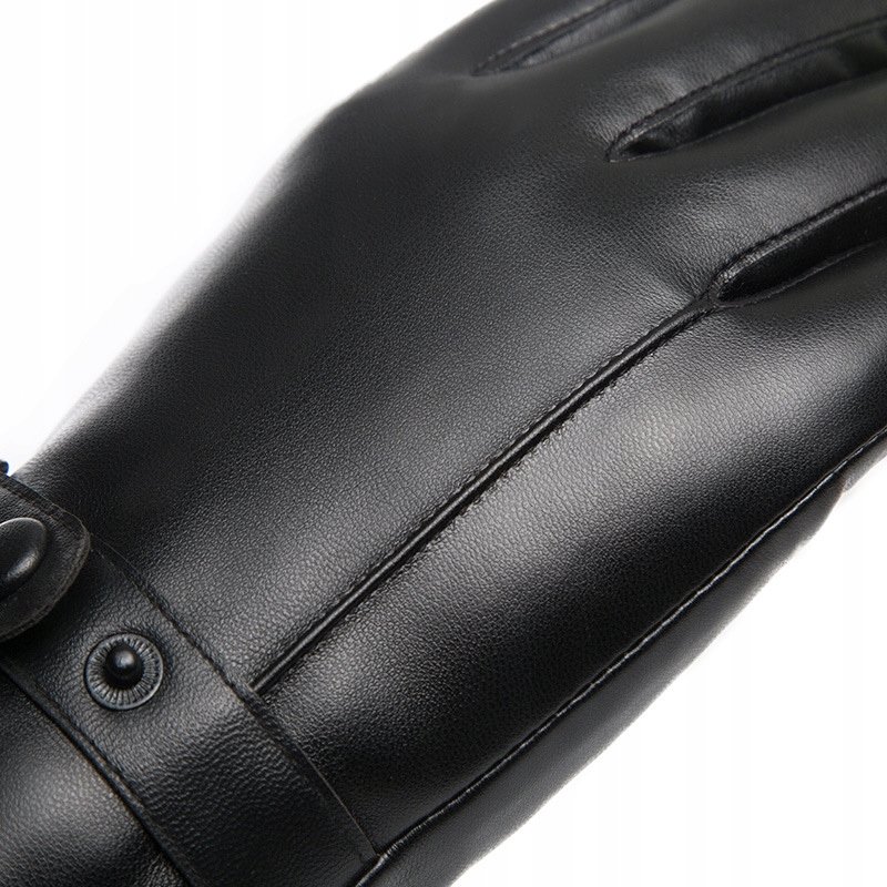 RĘKAWICZKI MĘSKIE GRUBE CIEPŁE DOTYK ŚCIĄGACZ Rozmiar uniwersalny