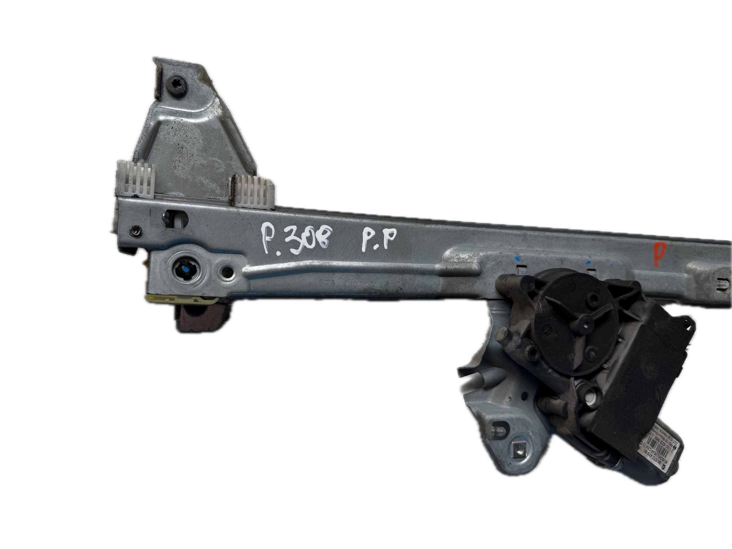 window regulator right front PEUGEOT 308 and 9657247580