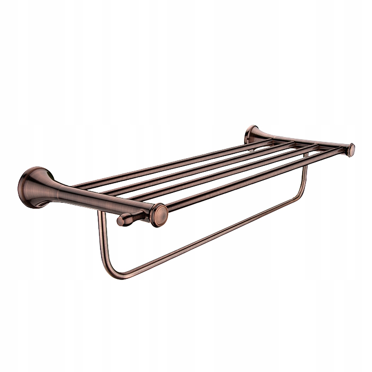 Nimco Lada kovová retro polica na uteráky so sušiakom, 64 cm La 19063-80