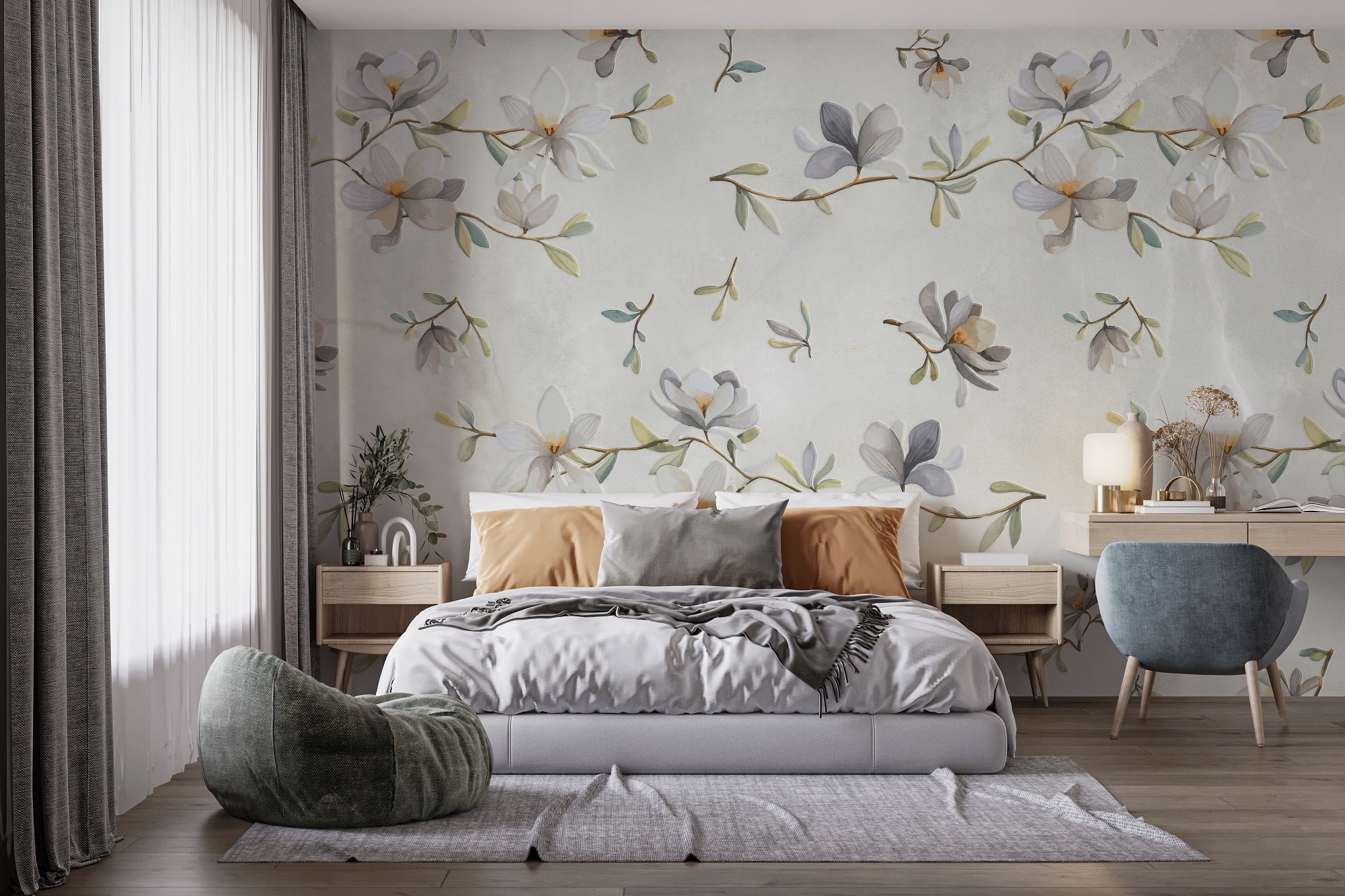 Fototapeta Jarní květiny 300x250 struktura 350 g