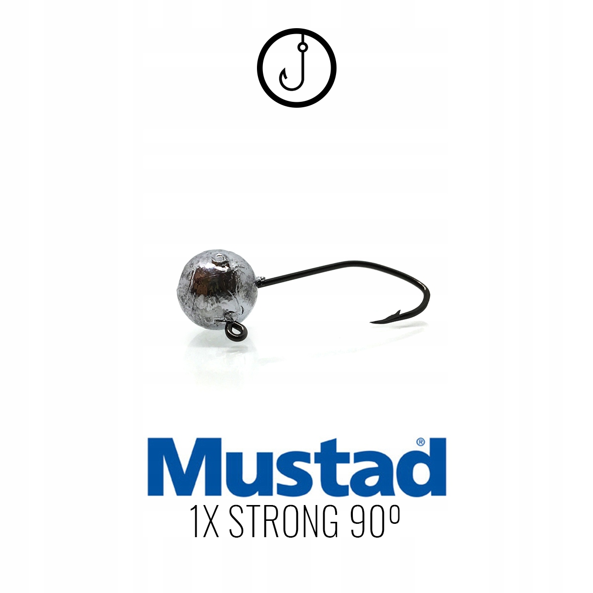 Główki jigowe HAK 1/0 MUSTAD 1X STRONG | 5szt | 6g