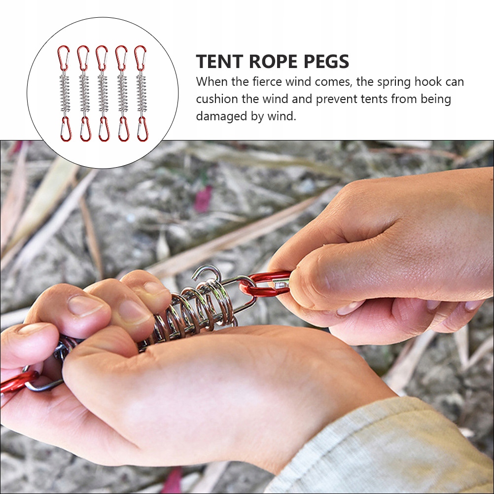 REGULACJA LINII NAMIOTOWEJ NAPINACZ KOŁKÓW LINOWYCH Długość maksymalna 1.2 m