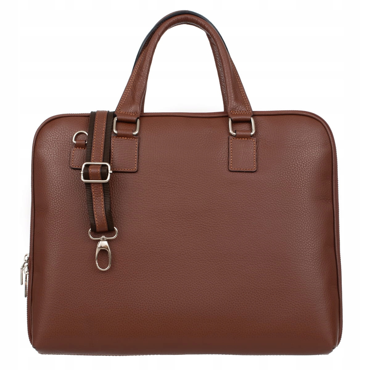 Kožená taška Vera Pelle Scienza na Notebook Koniak