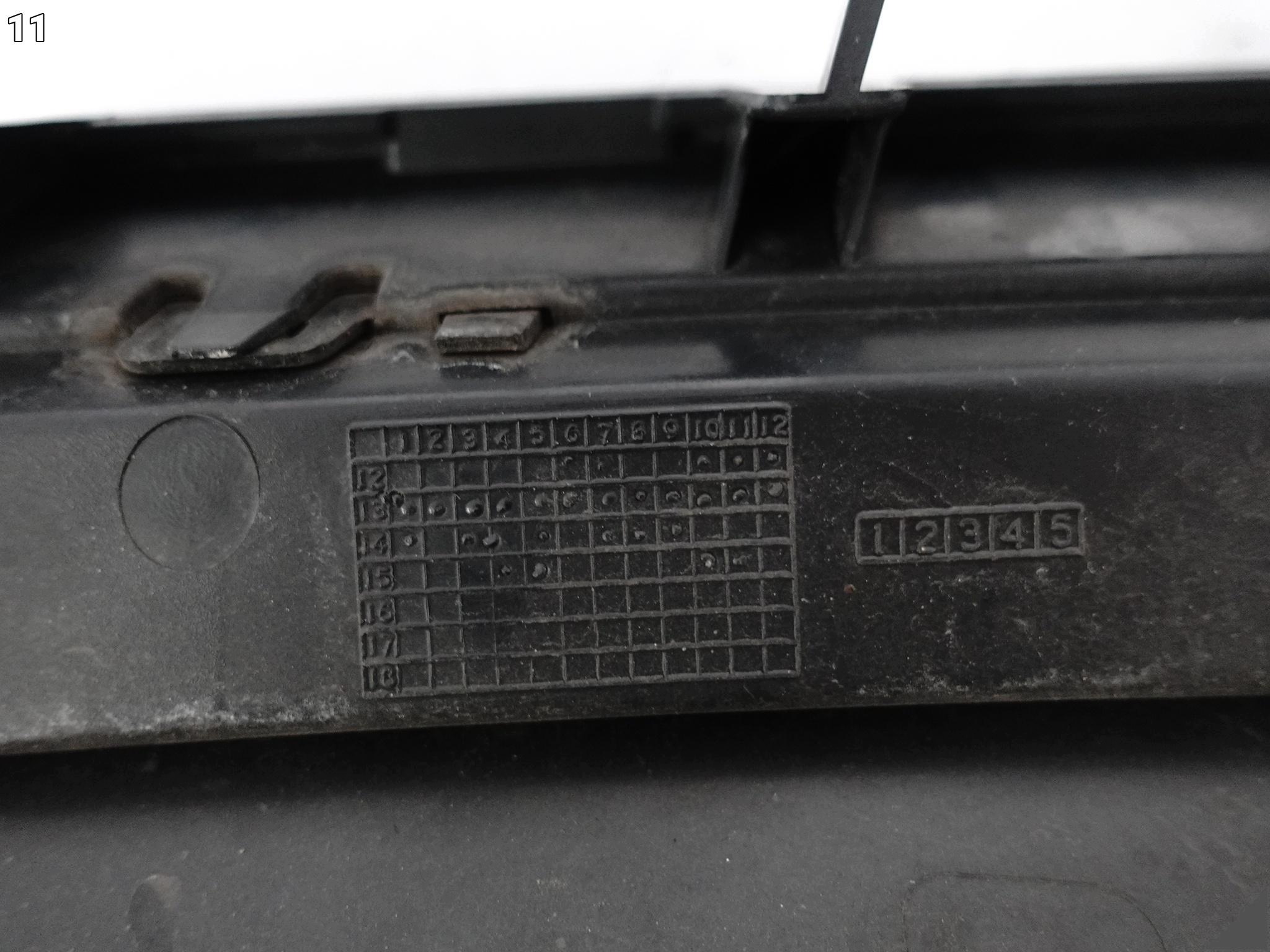 VW GOLF VII 7 5G0 12-16 grill grille grid EMBLEMAT W bumper front
