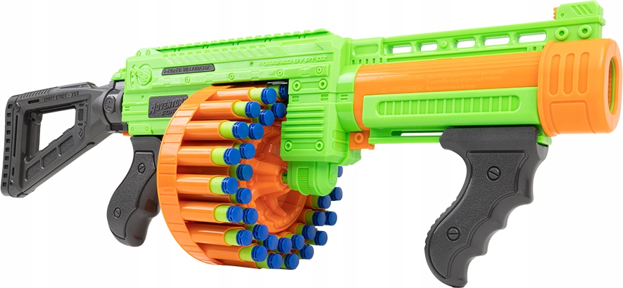 VILLAINATOR KARABIN PISTOLET DART ZONE 63870 Płeć chłopcy dziewczynki
