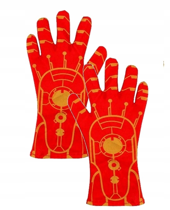 Strój IRON MAN przebranie MASKA RĘKAWICA LED M Marka 4baby