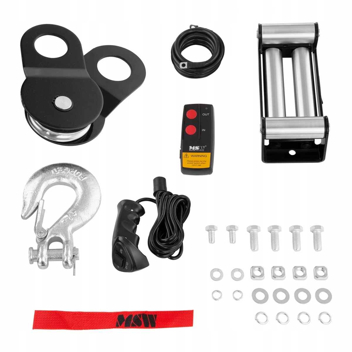 MSW 10060667 ELEKTRYCZNA WYCIAGARKA LINOWA 7692KG Brand MSW