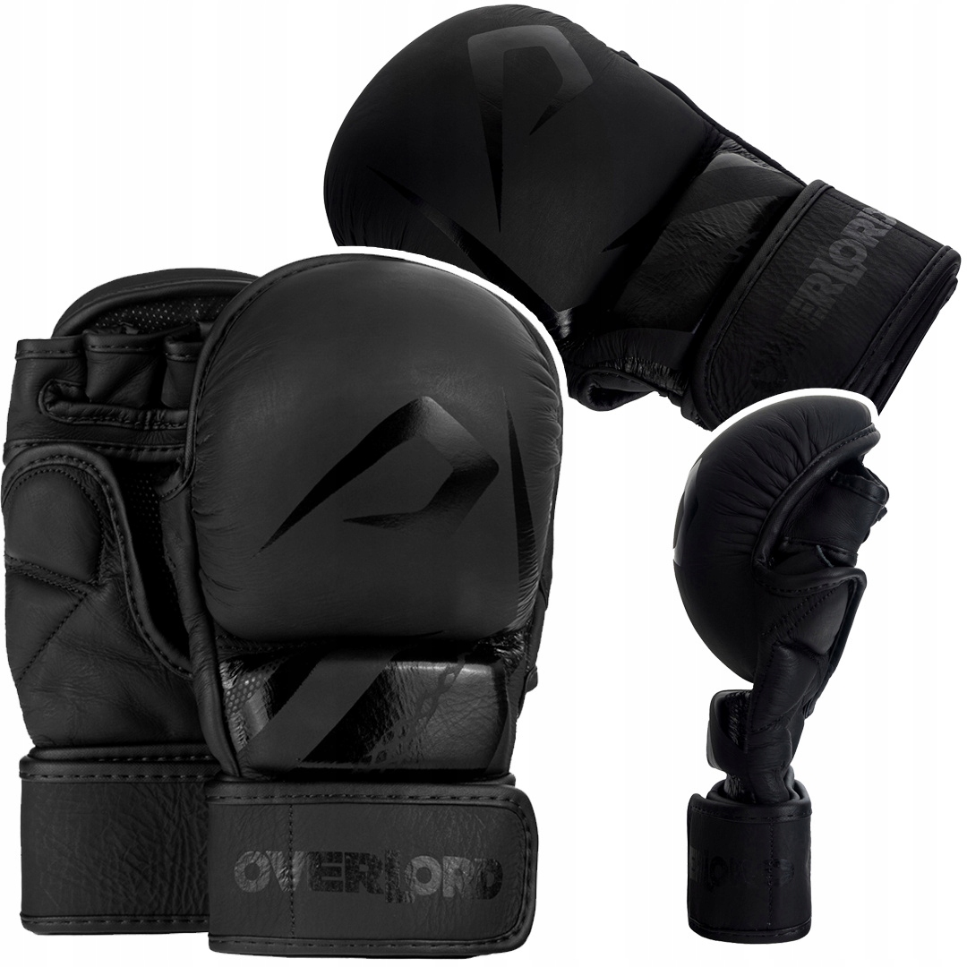 Rękawice sparingowe Mma Overlord Czarne r. L