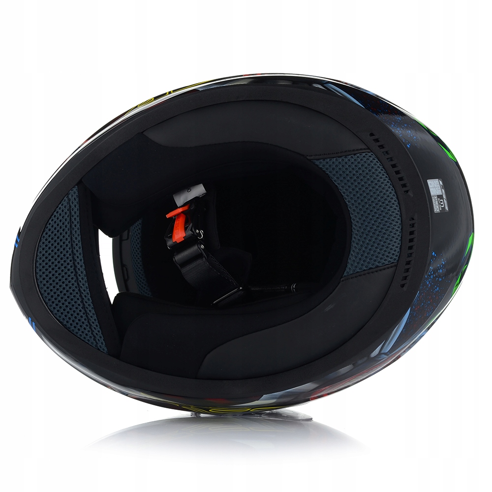 KASK MOTOCYKLOWY LS2 FF353 RAPID II JOKER HAPPY DREAMS + NIEBIESKA SZYBA Rodzaj zapięcia mikrometryczne