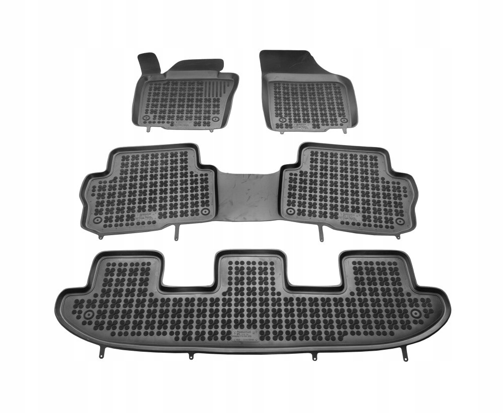 Gumové rohože Vw Sharan od 2010 7 sedadiel