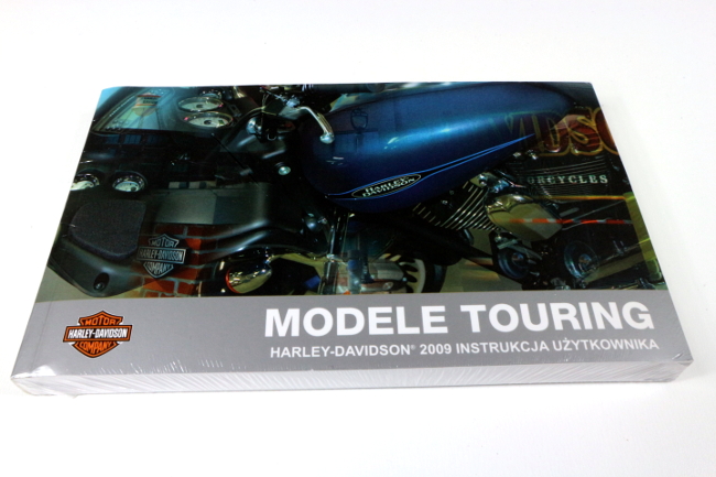 HARLEY DAVIDSON TOURING INSTRUKCJA PL 2009 100%HD