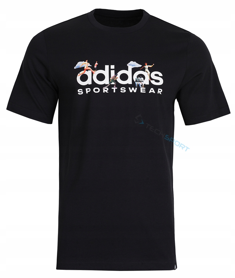 ADIDAS WYGODNA KOSZULKA T-SHIRT BAWEŁNIANA LANDSCAPE SPORTSWEAR GRAPHIC 3XL