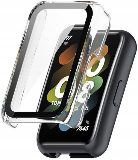 

Case Etui Obudowa Szkło 2w1 Do Huawei Band 6 7
