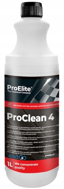

ProClean4 Aktywna Piana Do Mycia Samochodów 1L