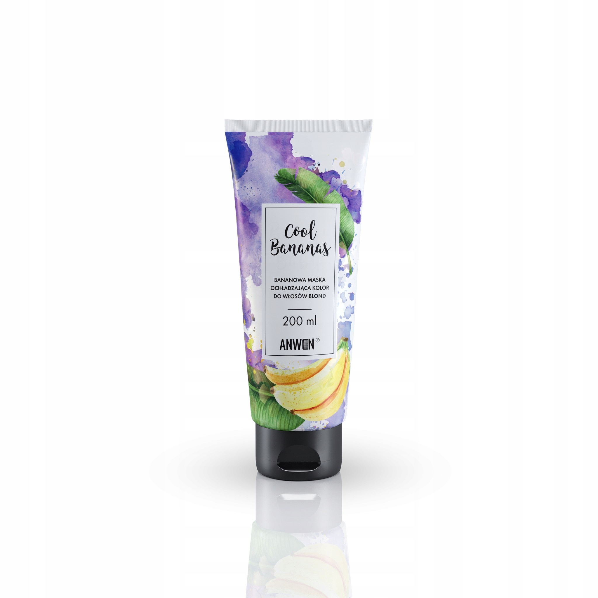 

Anwen Cool Bananas maska włosów blond 200ml Duża