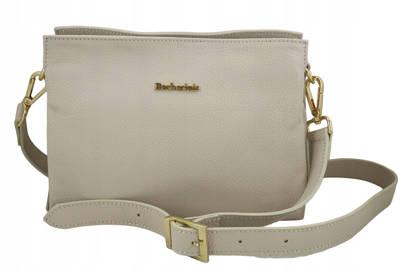 Funkční dámská kabelka přes rameno – světlá béžová