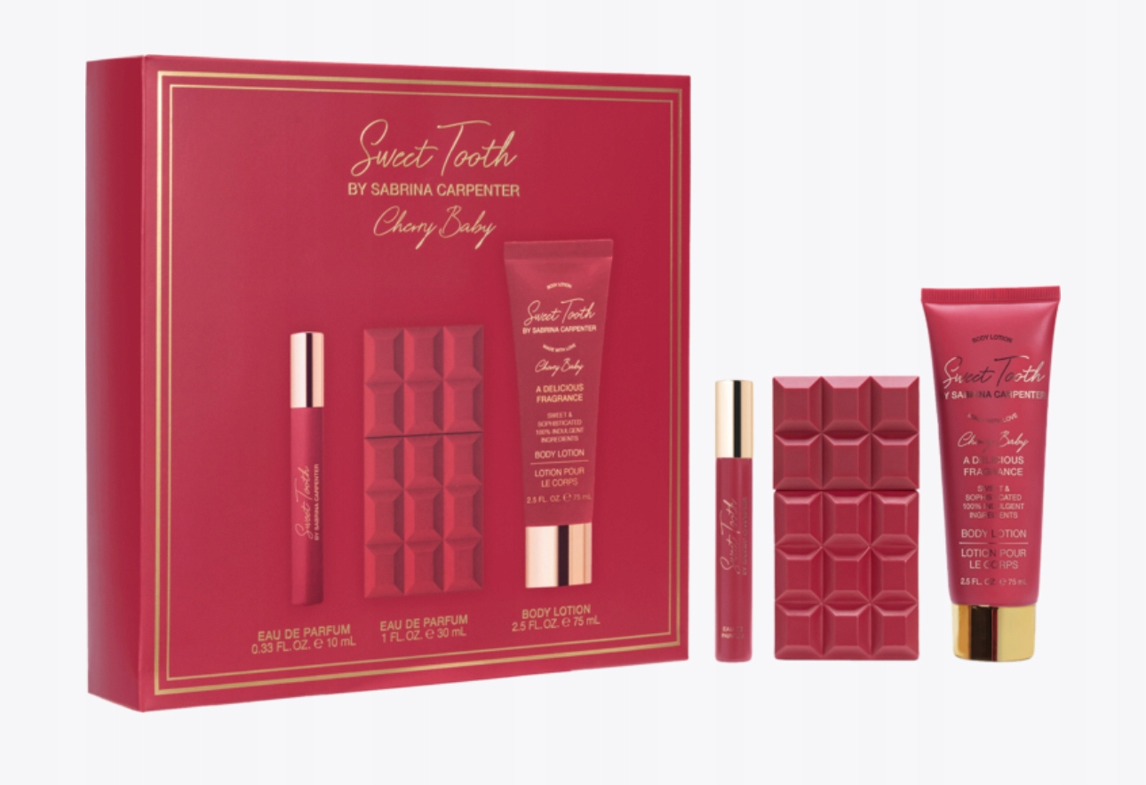 Sabrina Carpenter Sada Cherry baby Perfum Balzám Parfém z Německa
