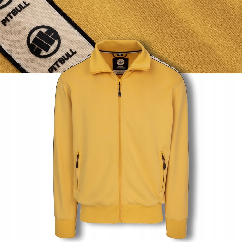 Pánská Rozepínací mikina Pitbull Sportovní tepláková se stojáčkem Powers