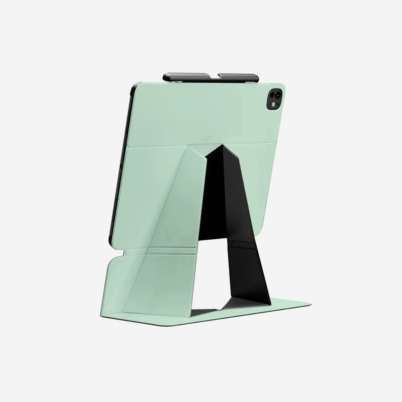 Pouzdro na iPad Air 13" se stojánkem Moft, barva: světle zelená