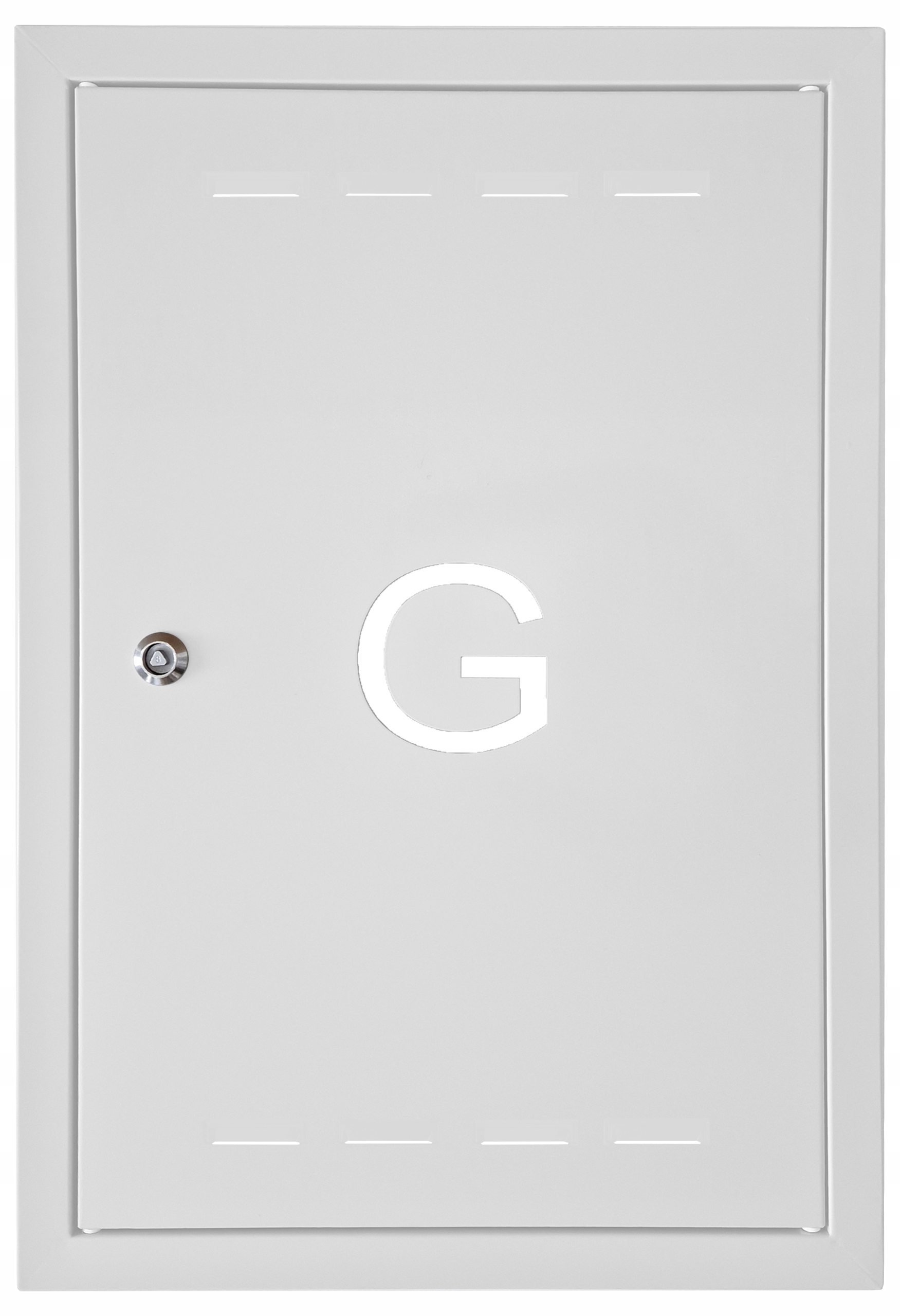 DRZWICZKI GAZOWE BIAŁE 60x50 OSŁONA NA GAZOMIERZ