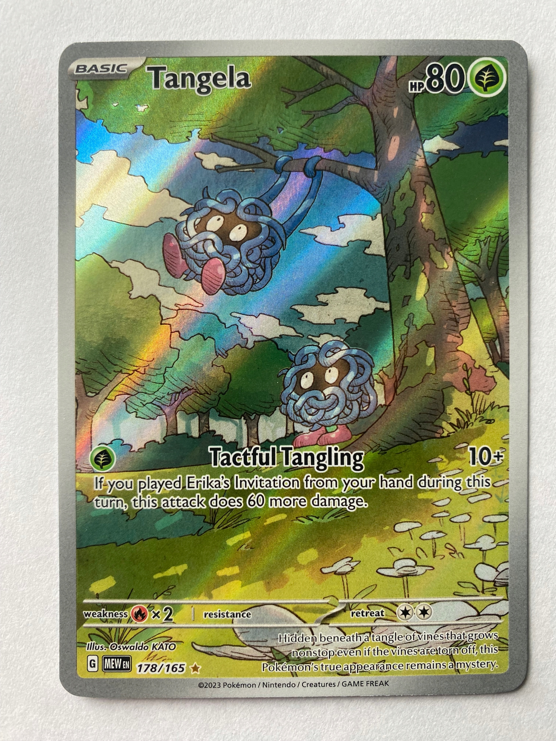 Karta Pokemon: Tangela (MEW 178) / 151